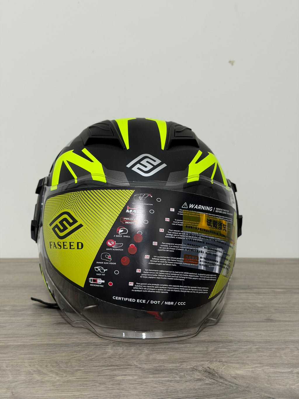 HELMET HALF FACE WITH UNET
