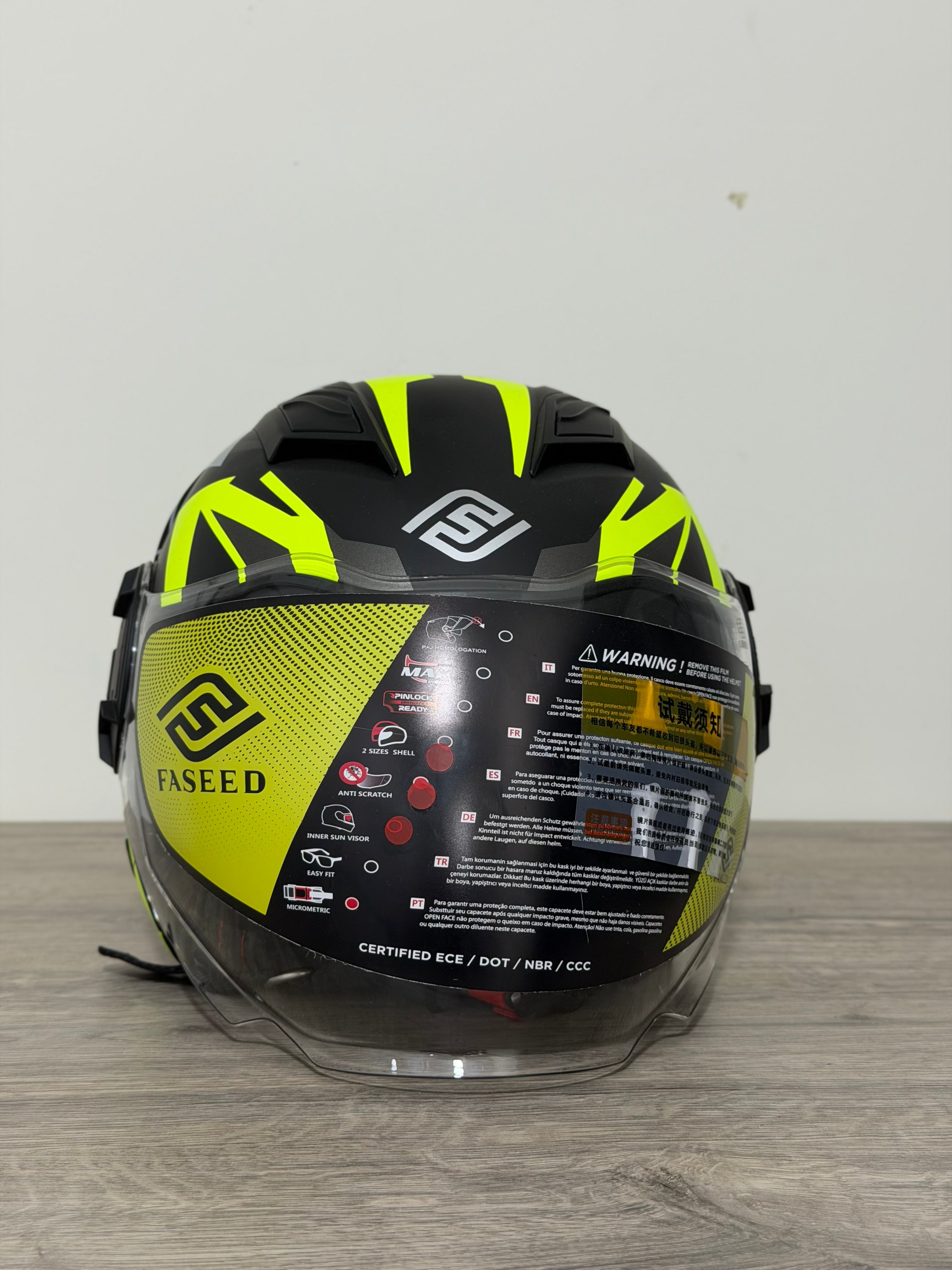 HELMET HALF FACE WITH UNET