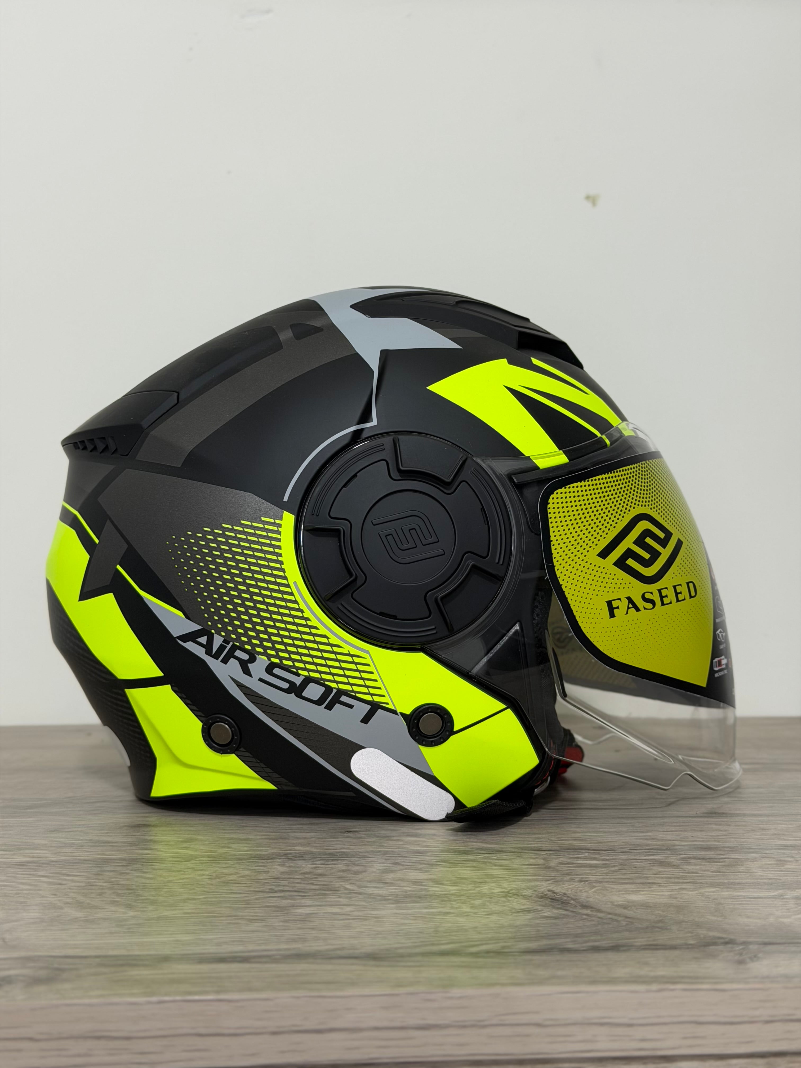 HELMET HALF FACE WITH UNET