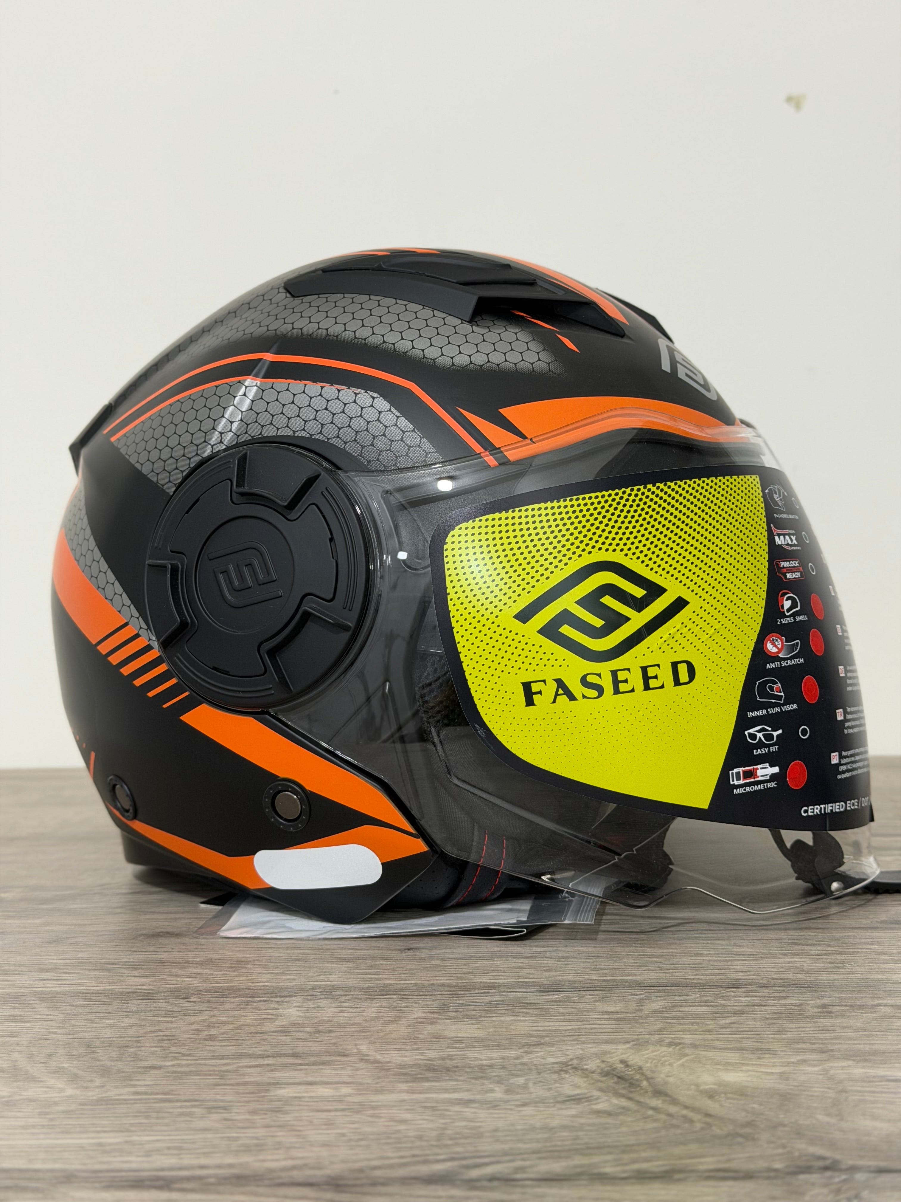 HELMET HALF FACE WITH UNET