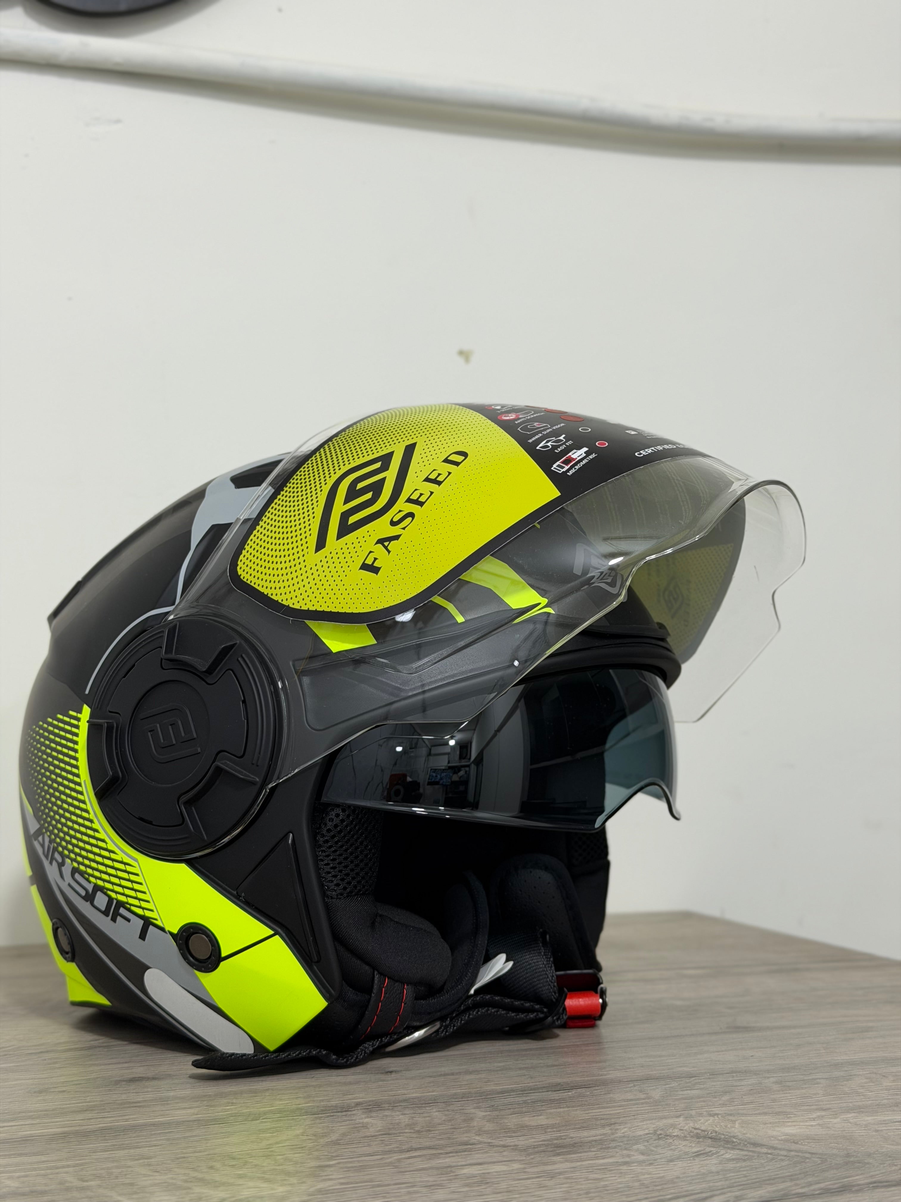 HELMET HALF FACE WITH UNET