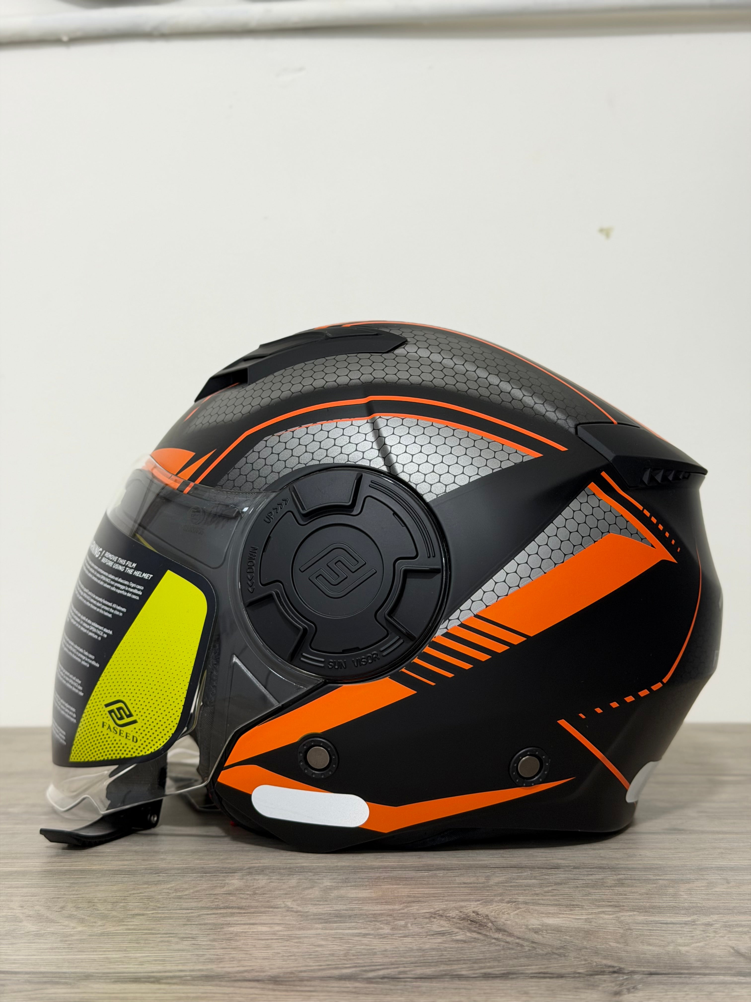 HELMET HALF FACE WITH UNET